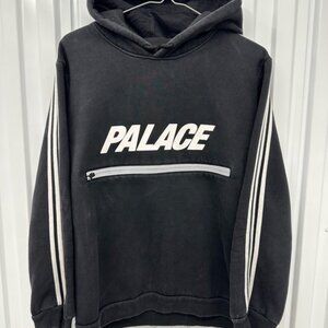 PALACE x Adidas Striped Pocket Hoodie Size Medium